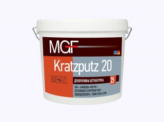 Декоративная штукатурка ( барашек )  Kratzputz 1,5-2,00 мм MGF фото