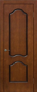 Дверь межкомнатная шпон модель Ольвия фото2