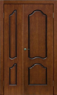 Дверь межкомнатная шпон модель Ольвия фото5