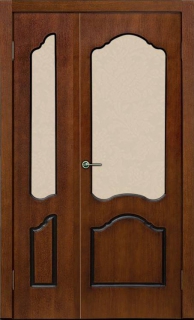 Дверь межкомнатная шпон модель Ольвия фото6