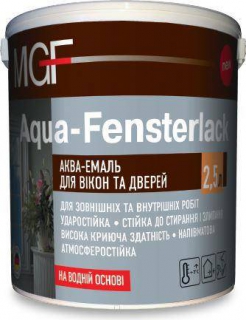 Эмаль - аква для окон и дверей Aqua Fensterlack MGF фото