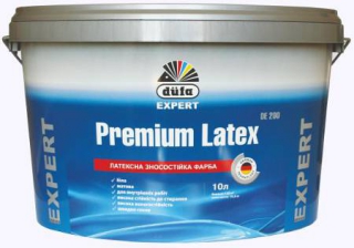 Латексная износостойкая краска для внутренних работ DE 200 Premium Latex Dufa фото