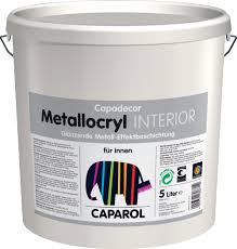 Краска декоративная металлическим эффектом Capadecor Metallocryl Interior Caparol фото2