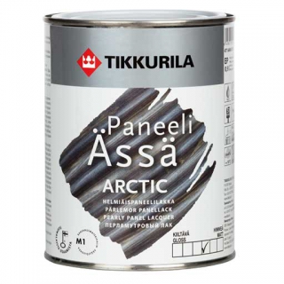 Лак с перламутровым блеском Панели-Ясся Арктик  ( Paneeli Assa Arctic ) Tikkurila фото