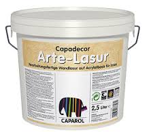 Лессирующая краска ( настенная лазурь ) Capadecor Arte Lasur Caparol  фото1