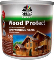 Пропитка декоративная DE Wood Protect Dufa ( сосна, б/ц, дуб, махагон, орех, палисандр, тик ) фото