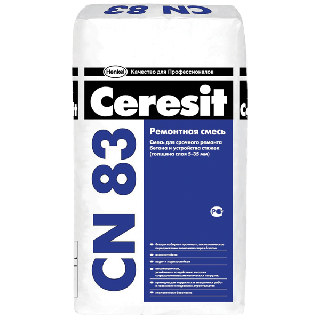 Ремонтная смесь для бетона (от 5 до 35 мм) CN 83 25 кг Ceresit  фото