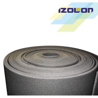 Звукоизоляция пола IZOLON BASE 5 мм, 1 м серый фото