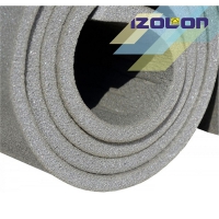 Звукоизоляция пола IZOLON BASE 8 мм, 1 м серый фото