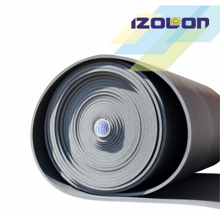 Звукоизоляция пола IZOLON BASE 8 мм, 1 м серый фото2