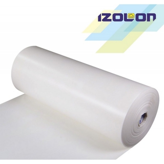 Звукоизоляция пола IZOLON PRO 3010, 10 мм, 1,5 м белый фото1