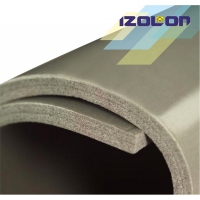 Звукоизоляция потолка IZOLON PRO 3010, 10 мм, 1,5 м серый фото